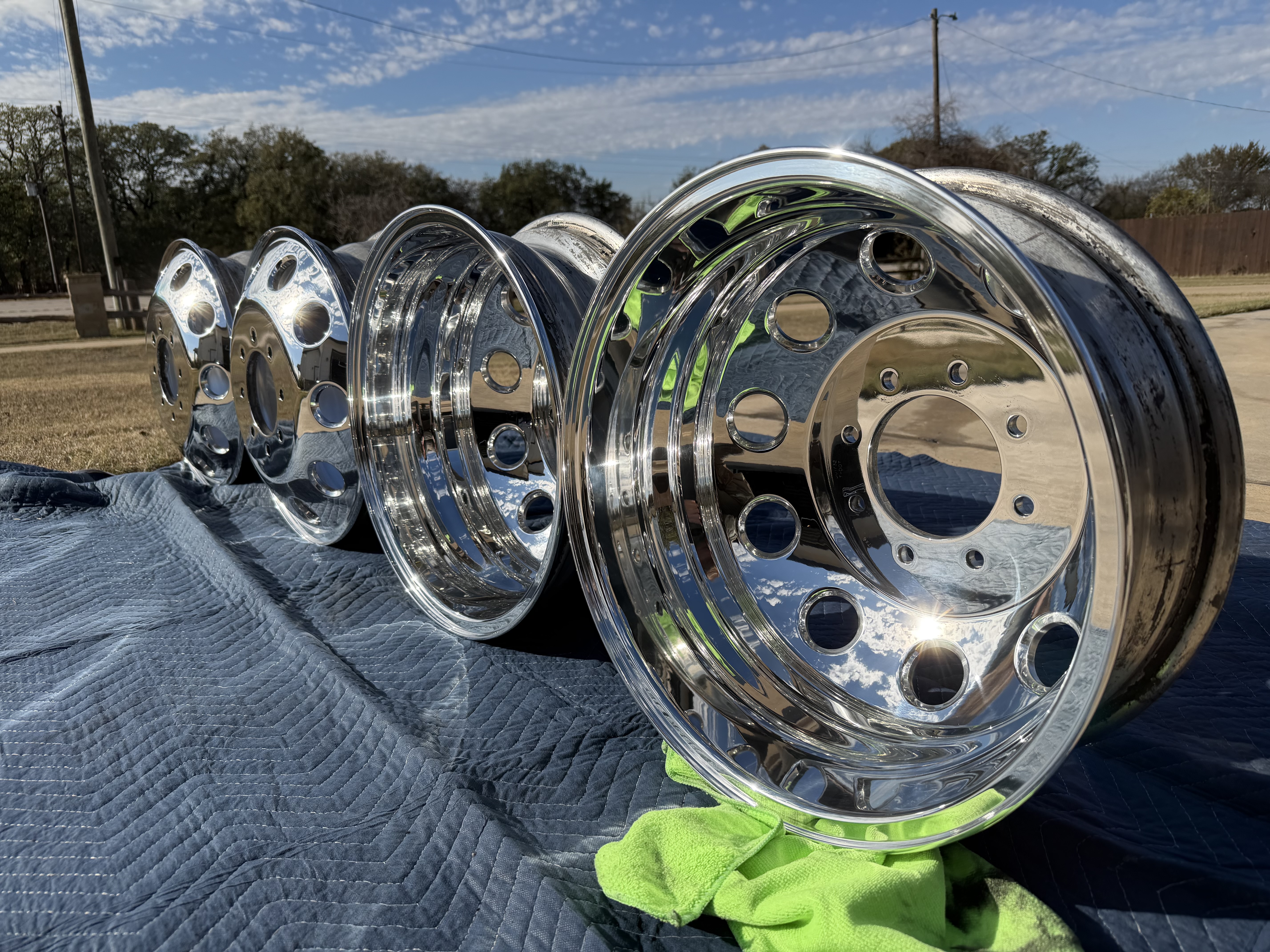 Nautical Polishing — polished metal piece 25