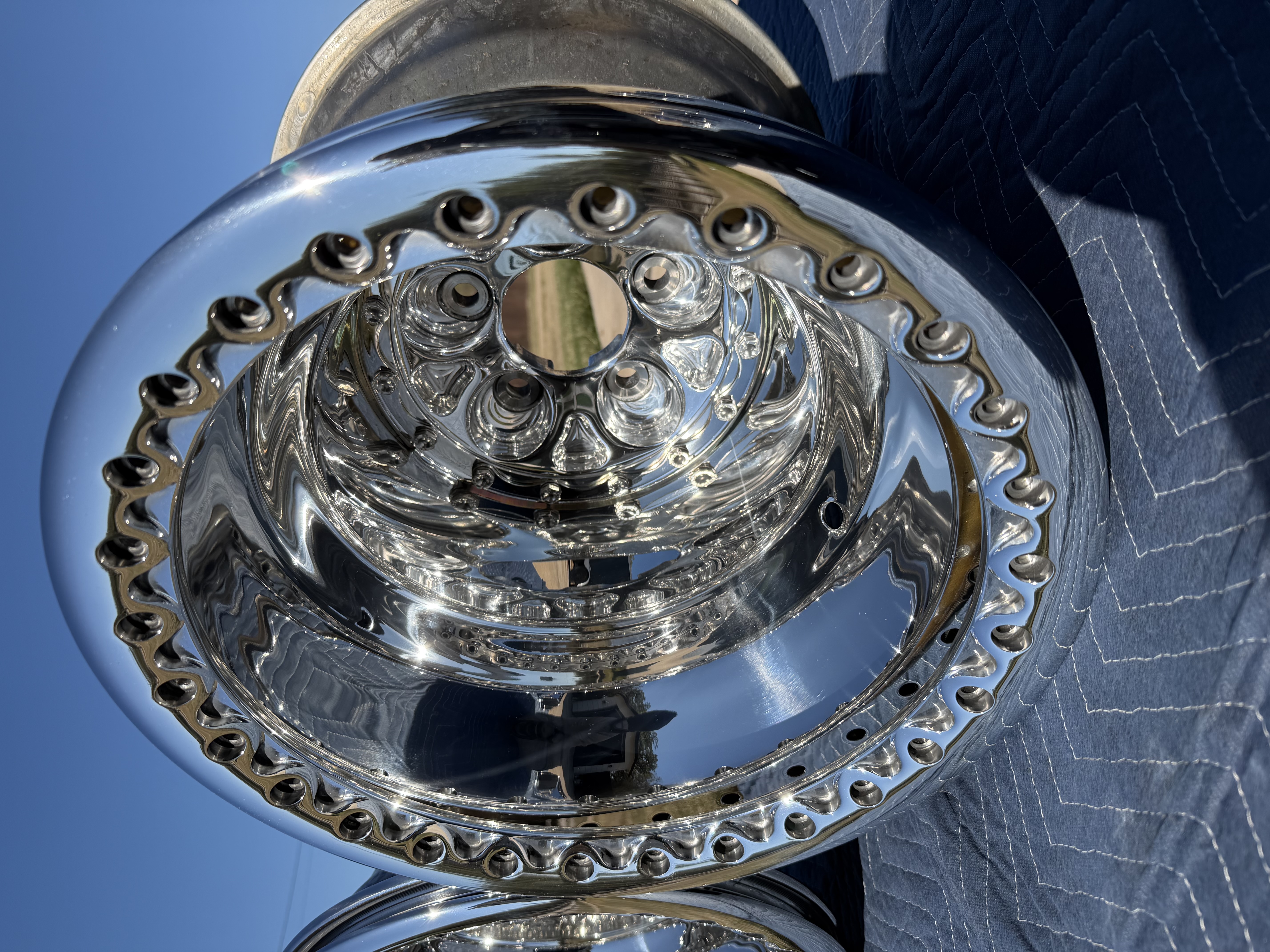 Nautical Polishing — polished metal piece 26