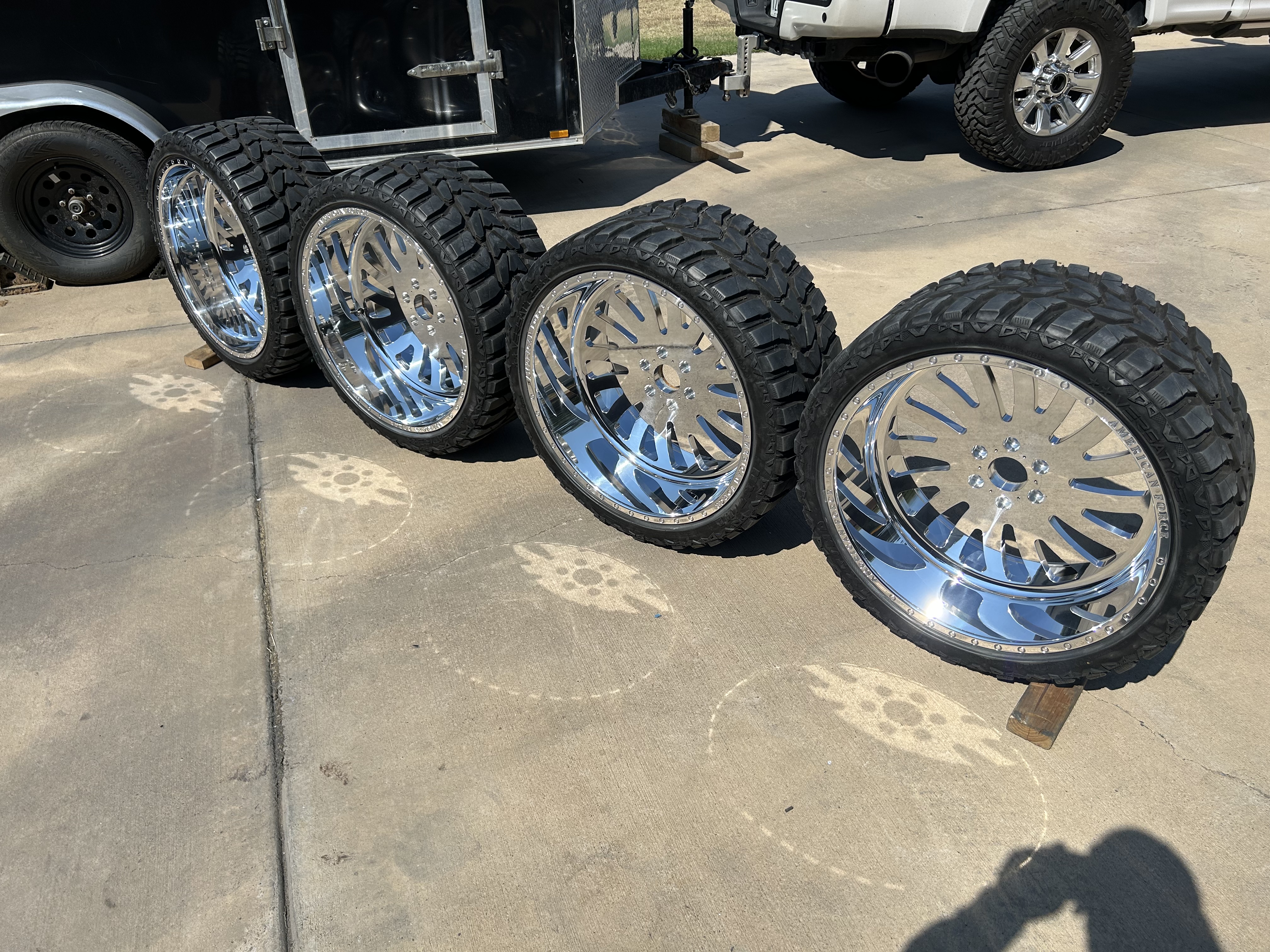 Polished aluminum shock body — Nautical Polishing Burleson TX